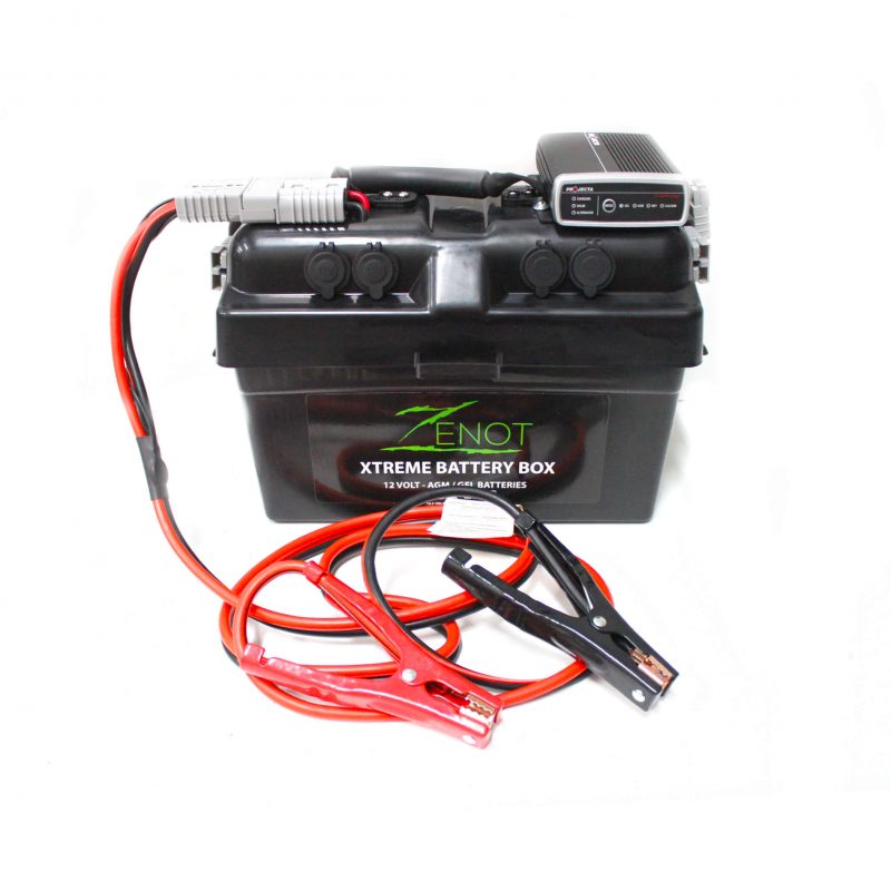 Quality Built Zenot Extreme 12 Volt Battery Box With Dc Dc Charger And